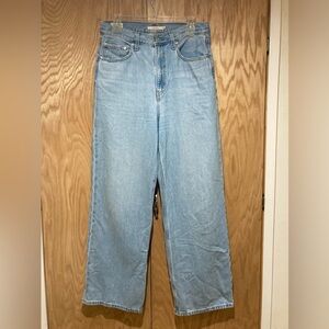 LEVI Light Blue Denim Jeans HIGH LOOSE SIZE 30!!!